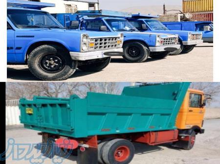 حمل نخاله با خاور و نیسان 