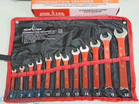 آچار یکسر رینگی ۸ و ۱۲عددی روکشدار 