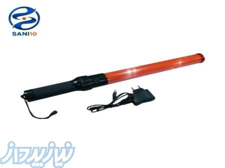 خرید و قیمت باتوم دستی ال ای دی LED Bottom اوگارد ، باتوم چراغ دار راهنمایی رانندگی 