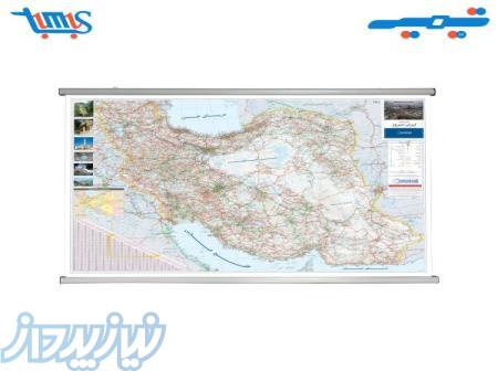 نقشه دیواری ایران   تهران   جهان 