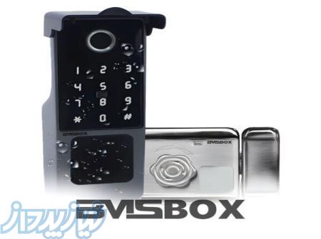 خرید و قیمت قفل هوشمند حیاطی، ویلایی BMSBOX ضد آب با 3 سال گارانتی