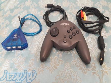 دسته بازی مایکروسافت برای کامپیوتر و لب-تاپ و رابط کابل PS1