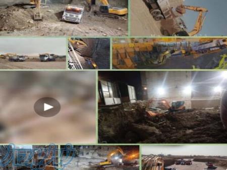 خاکبرداری و گودبرداری توسط کامیون و بیل مکانیکی با کد پیمانکاری از طرف اتحادیه کامیونداران 