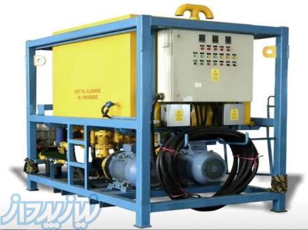 فروش و اجاره دستگاههای فلاشینگ روغن صنعتی ، اسیدشویی لوله و مخازن 