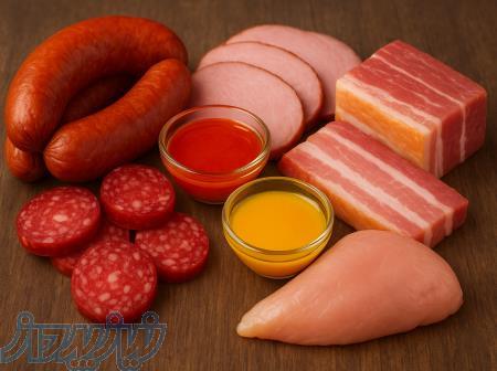 رنگ خوراکی و طبیعی کورکومین مخصوص فرآورده های گوشتی 