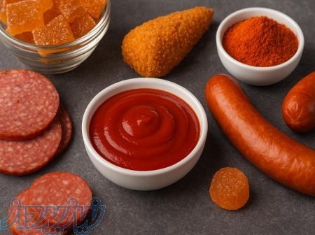 فروش ویژه رنگ نارنجی پاپریکا برای آرد سوخاری 