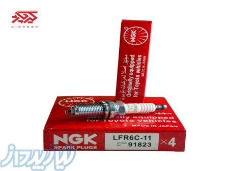 شمع پایه بلند NGK LFR6C-11-91823   مناسب پژو ۲۰۶ و رانا با جرقه قوی 
