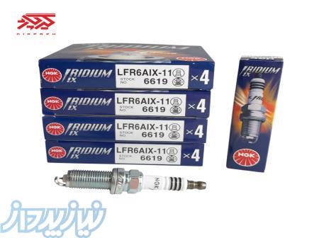 شمع سوزنی ایریدیوم NGK LFR6AIX-11-6619   مناسب پژو ۲۰۶ و دنا با شتاب برتر 