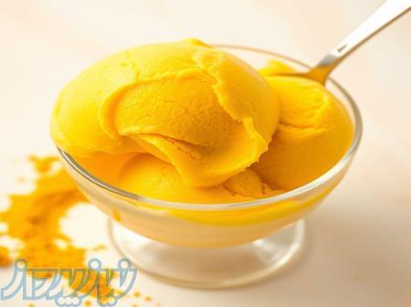 فروش ویژه رنگ زرد زعفرانی مخصوص بستنی سنتی 