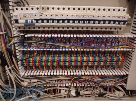 برقکار ساختمان تجاری عیب یابی نصب دوربین دزدگیر 