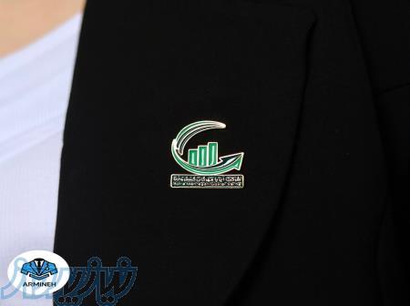 تبدیل لوگو و نام شما به یادگاری با بج و اتیکت-آرمینه