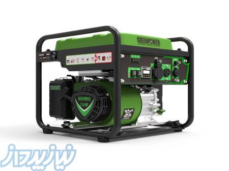 موتور برق۴ ۲کیلو وات بنزینی اینورتری اوپن فریم برندگرین پاور 