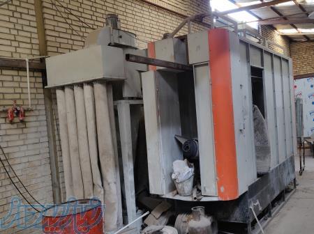 فروش خط رنگ پودری کامل با کوره باکس و گرمخانه – آماده به کار 