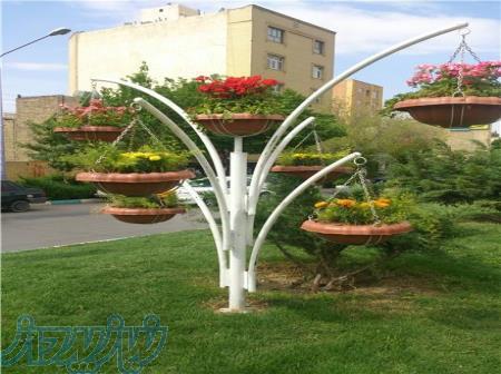 گلدان طبقاتی تزیینی زرین کار