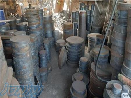 فروش پولک و فلنج آهنی در انبار شهر فولاد 