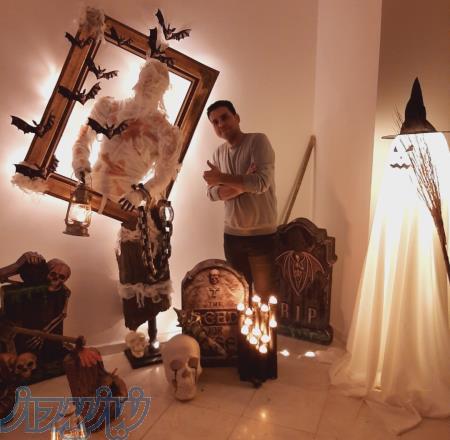 دکورهالوین دکورپاساژ دکورکافه هالوین دکورترسناک 