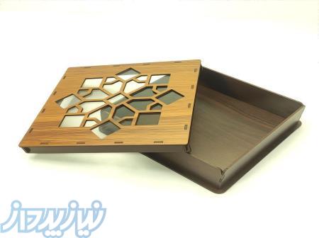 جعبه چوبی هدایا خشکبار و شیرینی