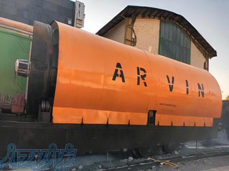 خط تولید گازوئیل از لاستیک و پلاستیک 