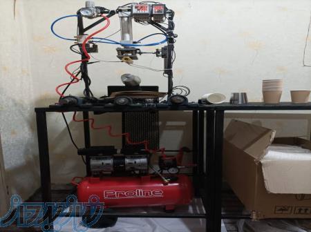 دستگاه تولید لیوان کاغذی دوجداره تک لاین 