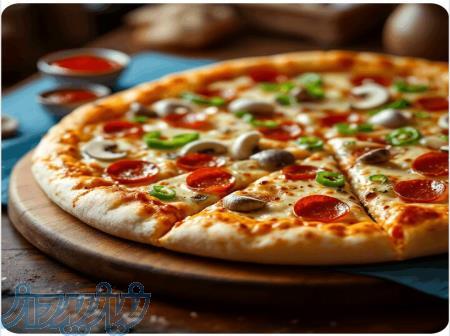 آرد پیتزا اماده 