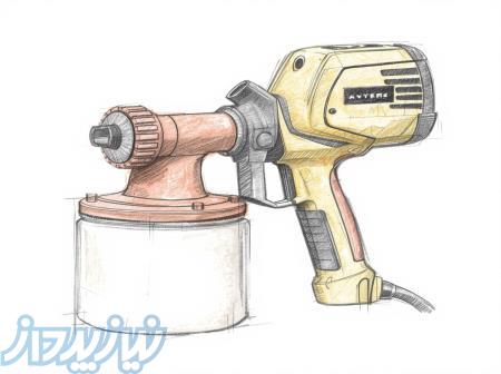 فروش تجهیزات رنگ و سندبلاست و ایرلس برقی 