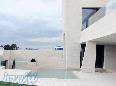 تراورتن، نمای سفید، نمای تایل 