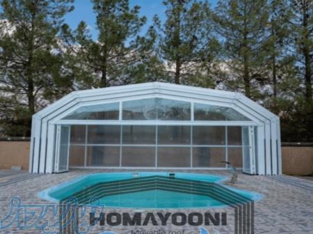 سقف متحرک استخر سقف متحرک المینیومی در مازندران 