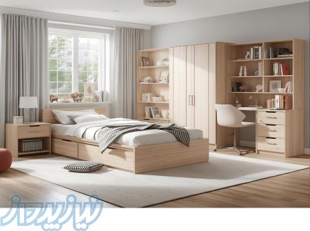 خرید سرویس خواب نوجوان شیک و کاربردی   مدل‌های جدید دخترانه و پسرانه در آپادانا دکور 