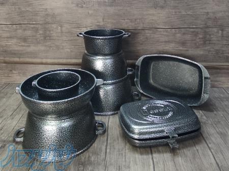 بازسازی انواع ظروف تفلون چدن روحی به پوشش گرانیت