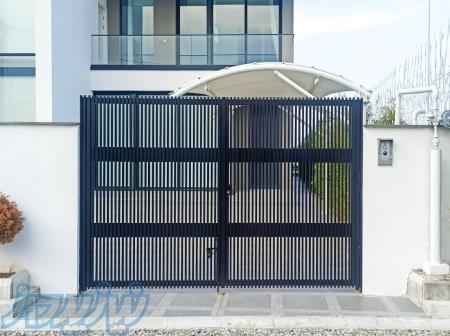 درب فلزی مدرن و فرفورژه و سی ان سی در تنکابن 