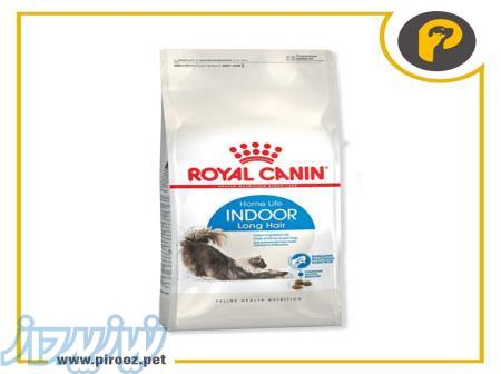 غذای خشک گربه رویال کنین مدل لانگ هیر ایندور (2 کیلوگرم) 