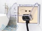 درپوش محافظ پریز برق دستشویی و حمام HS-86 