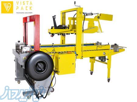 با دستگاه چسب زن و تسمه‌کش اتوماتیک ویستا پک، حرفه ای بسته‌بندی کنید 
