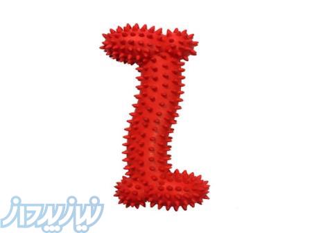 اسباب بازی دندانی خاردار سگ طرح استخوان 