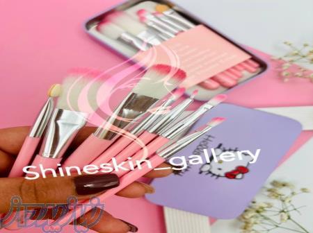 براش هشت تیکه هلوکیتی قوطی فلزی 