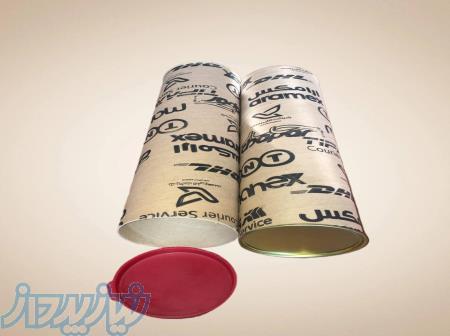 قوطی مقوایی استوانه ای بلند پستی 