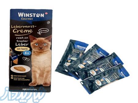 بستنی گربه وینستون با طعم جگر ( هر عدد 10 گرم) 