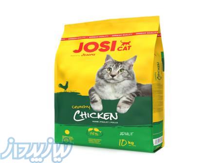 غذا خشک گربه بالغ جوسرا مدل جوسی کت طعم مرغ و ماهی 