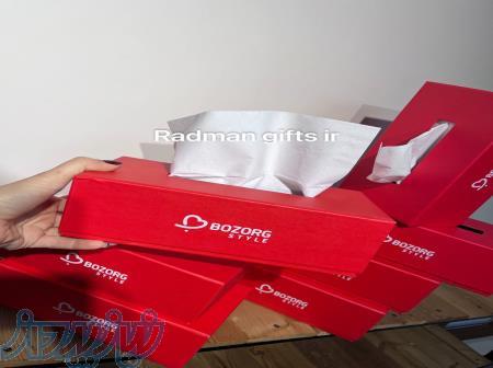 جعبه دستمال تبلیغاتی 