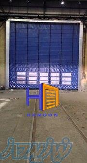 درب فست فولد آپ، درب سریع فولد آپ، درب صنعتی 