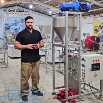 دستگاه سلفون پرکن مواد خمیری 