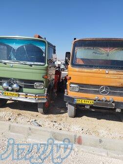 خاور 808 جرثقیل رنگ نارنجی مدل 1366 