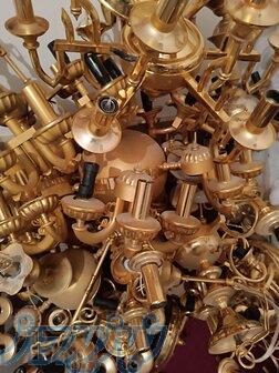 خریدار لوستر های برنزی و آبکاری 