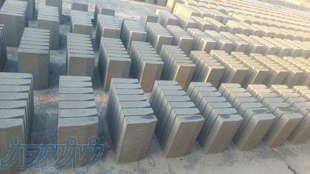 تولید جدول بتنی پرسی 30  و کفپوش پرسی رنگی 