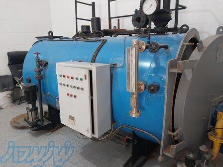 فروش دیگ بخار 2 تن ماشین سازی اراک، با ضمانت و آماده راه اندازی 