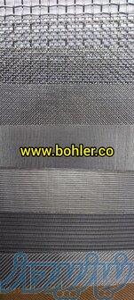 مش استیل ورق فنری بهلر