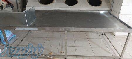 میز استیل نانوایی میز کاراستیل 