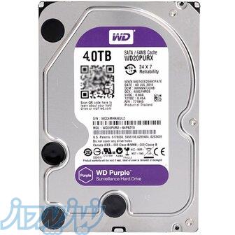 هارد اینترنال 4TB وسترن دیجیتال بنفش (WD Purple)