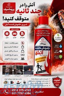 فروش وشارژ کپسولهای اتش نشانی 
