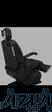 صندلی برقی سالنی چرم برند ویداس مدل sp بدنه کاملا مشکی 